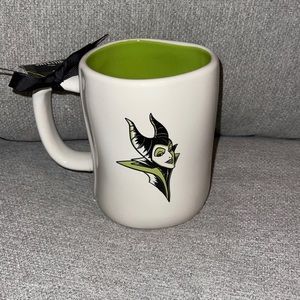 New RAE DUNN Disney Villains LL "MISTRESS OF EVIL" Double Sided Maleficent Mug
